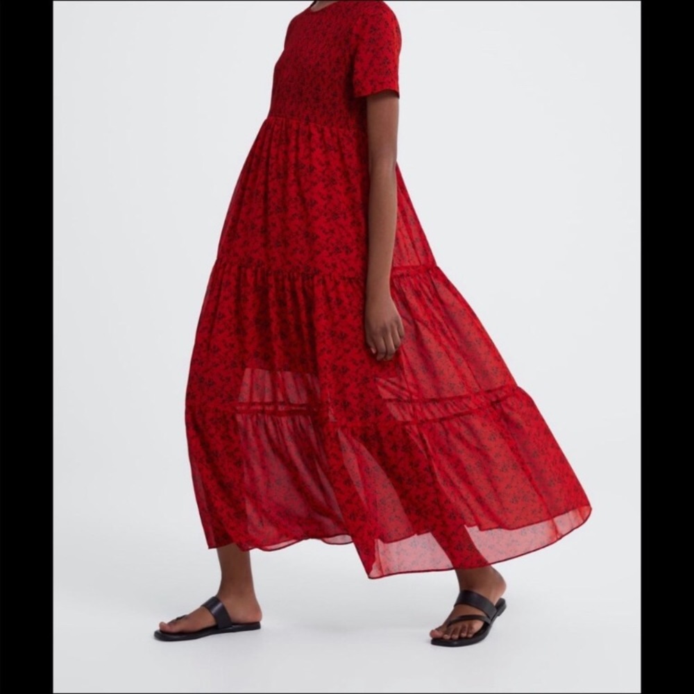 Tiered Maxi Zara Dress